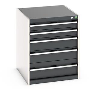 Cabinet consists of 2 x 100mm, 2 x 150mm and 1 x 200mm high drawers 100% extension drawer with internal dimensions of 525mm wide x 625mm deep. The drawers... Bott Cubio Tool Storage Drawer Units 650 mm wide 750 deep